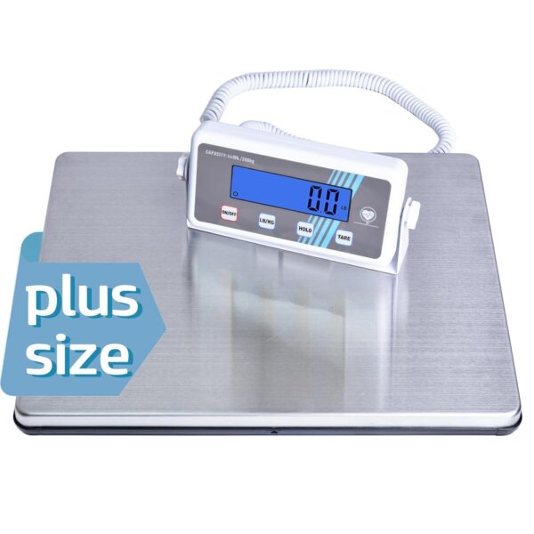 heninhill Extra Large Medical Scale for Body Weight 440lb/200kg, Heavy Duty Digital Scale with Large Display, Professional Scale for Clinic Gym Home Office - Image 2