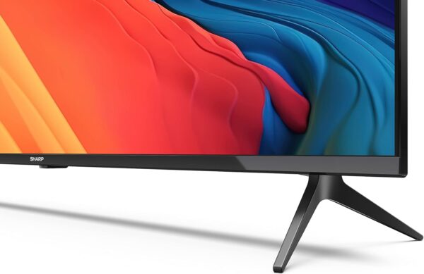 SHARP 4T-C50FL6KL2AB 50 Inch Smart TV 4K LED TV Unit with Google Assistant Hub, Freeview Play & Chromecast Device Built In, Android TV, UHD Frameless Television, 3x HDMI & 2x USB Bluetooth TV – Black - Image 8