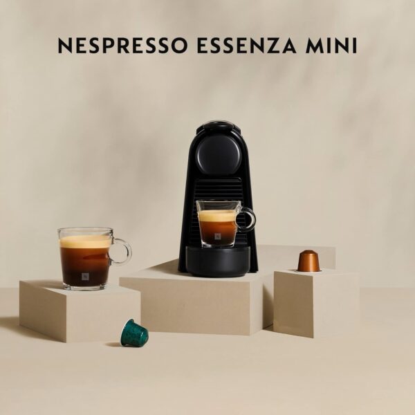 Nespresso De'Longhi Essenza Mini EN85.B Semi-Automatic Coffee Machine Pod Coffee Maker 0.6 L - Image 6