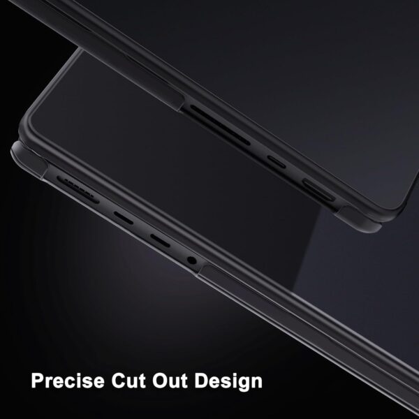 MOSISO Compatible with MacBook Pro 16 inch Case 2025 2024 2023 2022 2021 M4 M3 M2 M1 A3403 A3186 A2991 A2780 A2485, Ultra-Thin Natural Original Color Protective Hard Shell Case Cover,Space Black Clear - Image 4