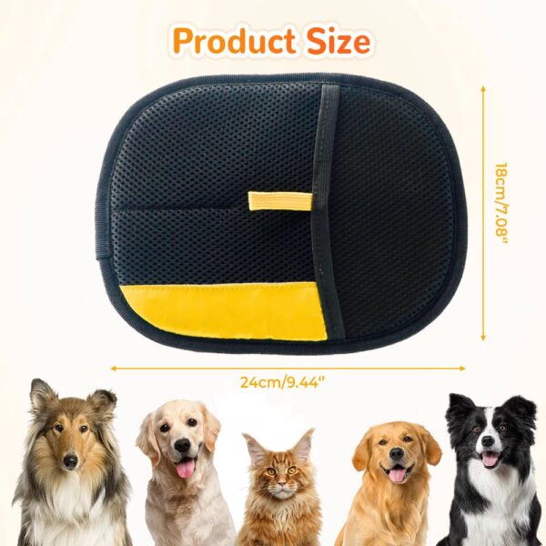 Pet Hair Remover, 2025 New Cat Dog Hair Remover, Cat Grooming Glove, Static Removal Gloves Pet Hair, Versatile Grooming Gloves for Washing, Deshedding (1) - Image 5