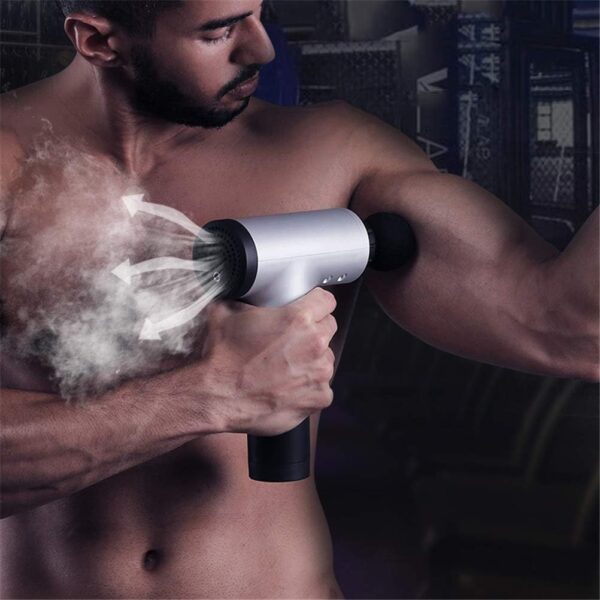 Dbtxwd Fascia Massage Gun for Muscle Tension Relief with 4 Massage Head Muscle Meridian Depth Relief Soreness Relaxation Massage Gun - Image 3