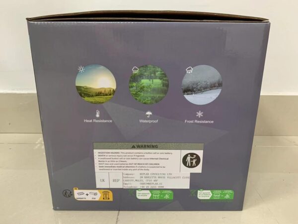 Solar Floor Lamp Outdoor Lamps for Patio Waterproof,Rechargeable Cordless Floor Lamp with Light Sensor,Brightness Dimmable Warm White+RGB LED Outdoor Lamp for Lawn,Pool,Garden. - Image 12