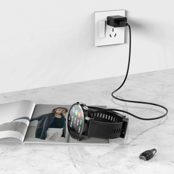 Vancle 100cm USB Charger Cable for Garmin Vivoactive 4S/3S/5/4/3 & Vivomove 3/3S/Luxe/Style - Image 5