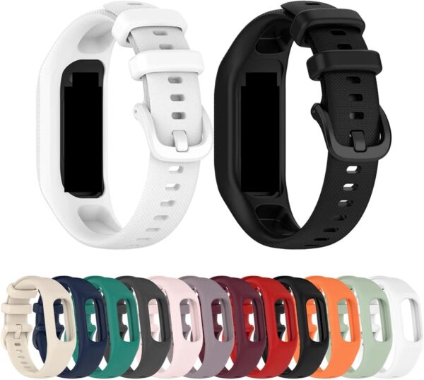 HAJMGUMC Watchband Fit For Garmin Vivosmart 5 Strap with Case Sport watch band Soft Silicone wrist bezel frame Fit For Smart5 - Image 3