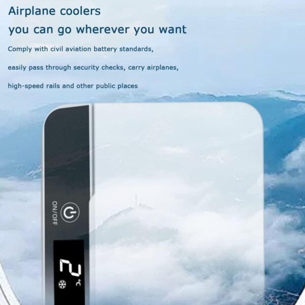 Medical USB Mini Portable Double Layer Large Capacity Refrigerator Smart Insulin Refrigerator Box, Travel Refrigerated Medicine,M(Size:3*Battery) - Image 6