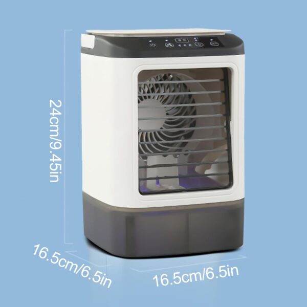 Portable Air Conditioner - AC Cooling Unit Fan, Evaporative Air Cooler | Home Office Personal Portable Air Conditioning System, Advanced Heat Dispersal - Image 6
