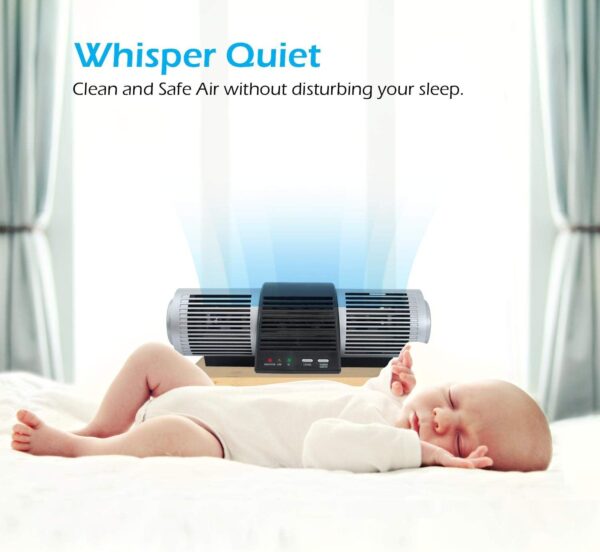 PureMate PM 210UV Ionic Air Purifier & Ioniser with Fan & UV Lamp for Mold, Pets, UV-C Sanitiser Eliminates Germs & Virus for Home & Office Rooms - Image 5