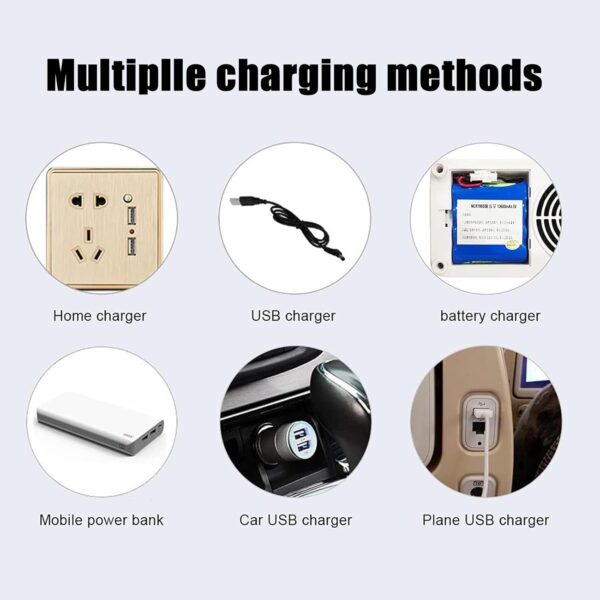 CraftNestUK Medicine Refrigerator Mini Rechargeable Portable Smart Medicine Refrigerated Box Outdoor Home - Box for Medication with Battery (battery2) - Image 6