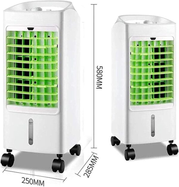 Portable Air Conditioner Cooler Air Conditioner Evaporative Coolers Portable Evaporative Air Fan Cooler And Humidifier With 5 L Watertank Whisper-Quiet Personal Indoor Cooler 2-I - Image 9