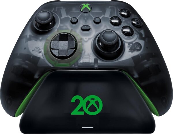 Razer Universal Quick Charging Stand - Quick Charging Stand for Xbox Controllers (Fast Charging, Universal Compatibility for New and Old Controllers) Xbox 20th Anniversry - Image 2
