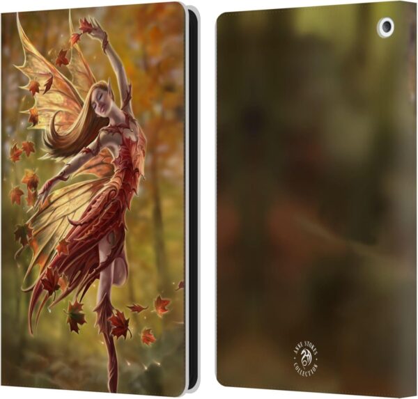Head Case Designs Officially Licensed Anne Stokes Autumn Fairies Leather Book Wallet Case Cover Compatible With Fire HD 8/Fire HD 8 Plus 2020 - Image 2