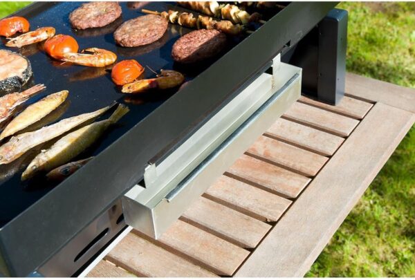 Campingaz Gas Plancha L, 2 Stainless Steel Burner Tabletop Gas BBQ, 7.5kW Power, Portable Table Ttop Grill, Large Non-Stick Steel Griddle, Teppanyaki Cooking Plate - Image 4