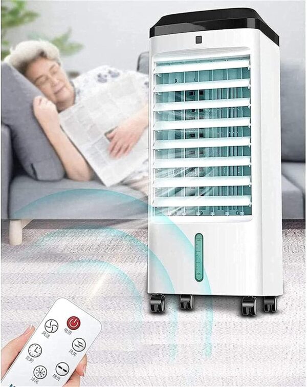 Portable Air Conditioner Cooler Evaporative Cooler Portable Single Air Cooler For Small Air Conditioner For Home Dormitory Dual Core Cooling Air Conditioner - Image 3