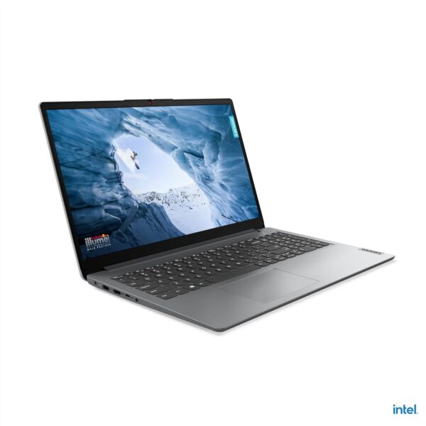 Lenovo IdeaPad 1 | 15 inch Full HD Laptop | Intel Celeron N4500 | 4GB RAM | 128GB eMMC | Windows 11 Home in S mode | Microsoft 365 Personal | Cloud Grey - Image 4