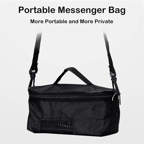 Portable Insulin Cooler Travel Case Insulin Cool Box Refrigerator Insulin Cooler, with Carrying Bag, Rechargeable Portable Smart Refrigerated Box, for Cars, Homes, Outdoors, Refrigerator, A - Image 3