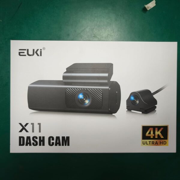 EUKI 4K Dash Cam Front and Rear with WiFi, Dual Dashcam, Car Camera with Parking Monitor, Night Vision, WDR, G-Sensor, Loop Recording, App Control,24 hour Parking Mode, 64GB SD Card Included - Image 10