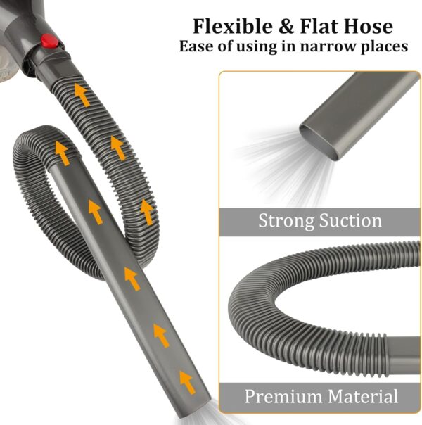 WEILE Dryer Vent Cleaner Attachment Kit for Dyson V7 V8 V10 V11 V12 V15 Cordless Vacuum, Flexible Hose Crevice Nozzle Tool for Dryer Lint, Corners and Gaps Cleaning - Image 4