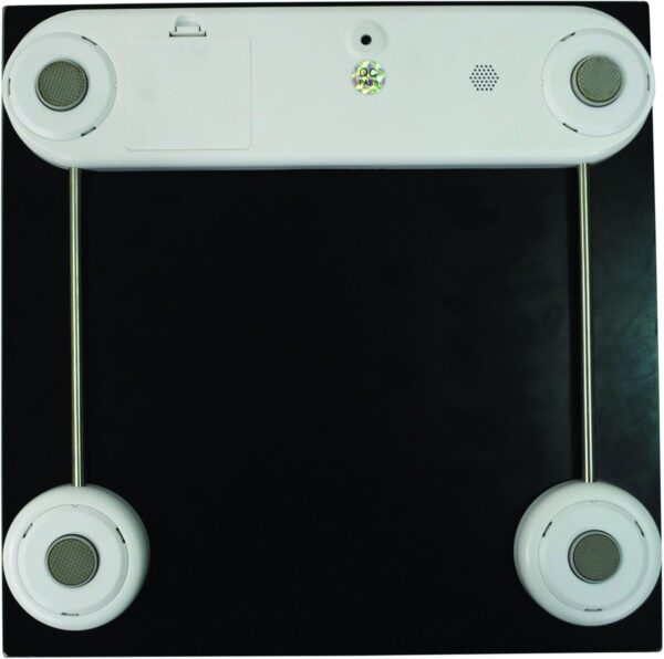 Aidapt Talking Bathroom Scale Ideal for Partially Sighted/Blind, Clearly announces weight (Black) - Image 5
