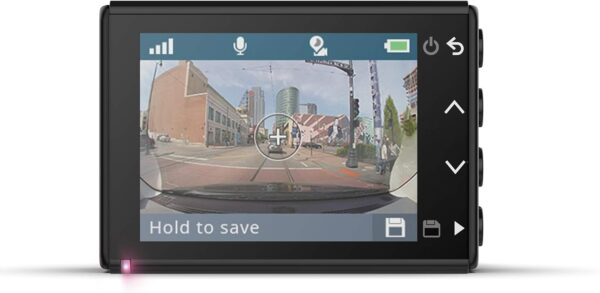 Garmin Dash Cam 66W GPS-Enabled with 2-inch Display, Voice Command, Extra-wide 180-degree Field of View and Recording in 1440p HD Video - Image 3