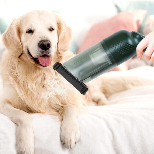 Dog Hair Vacuum | Cordless Grooming Vacuum For Shedding | Handheld Small Animals Lint Remover, Multifunctional Pet Grooming Supplies For Indoor Or Outdoor Use - Image 4