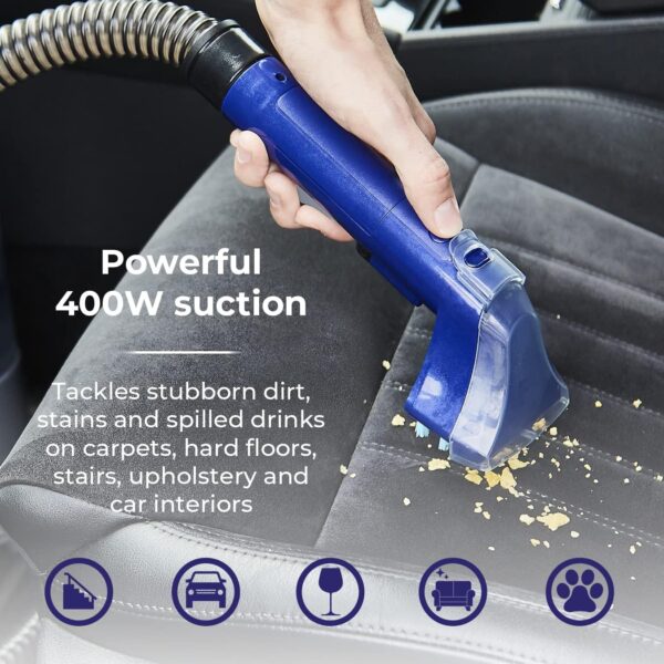 Tower T548005, Spot Cleaner, Grey & Blue, 1.2L, 400 W, 1.2 liters - Image 4