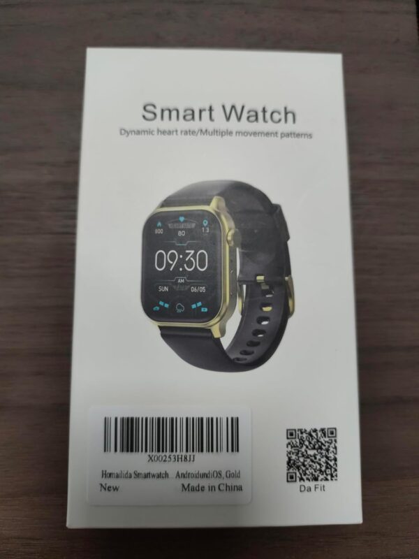 Homailida Smart Watch for Men with Answer/Make Calls, 1.85" HD Display Fitness Tracker Watch with Waterproof 100+Sports Modes Health Monitor Sleep Monitor for iOS Android ﻿ (Gold) - Image 10