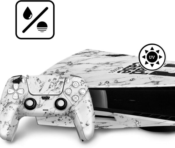Head Case Designs Officially Licensed West Ham United FC Oversized Art Vinyl Faceplate Sticker Gaming Skin Decal Cover Compatible With Sony PlayStation 5 PS5 Disc Edition Console - Image 6