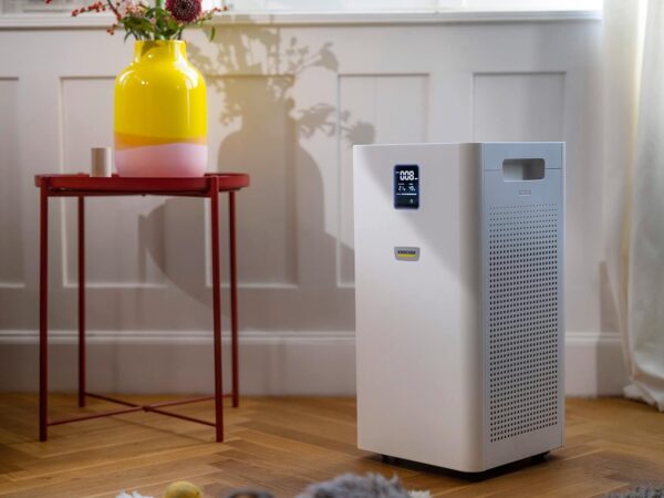 Kärcher Air Purifier AF 50, Flow Rate: 520 m³/h, Room Size: 50 m², Filtration Power: Removes 99.95% of Particles up to 0.3 μm Type Dust, Pollen & Allergens, Auto Mode & Night - Image 8