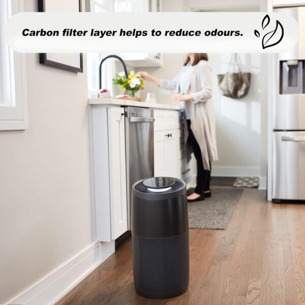 Instant 150-0011-01-UK AP300 Air Purifier Advanced 3-in-1 Filtration System, Sensor Control, Whisper-Quiet, Night/Auto/Eco Mode, Removes Viruses/Bacteria/Allergens, Large Rooms 36m², Black - Image 5
