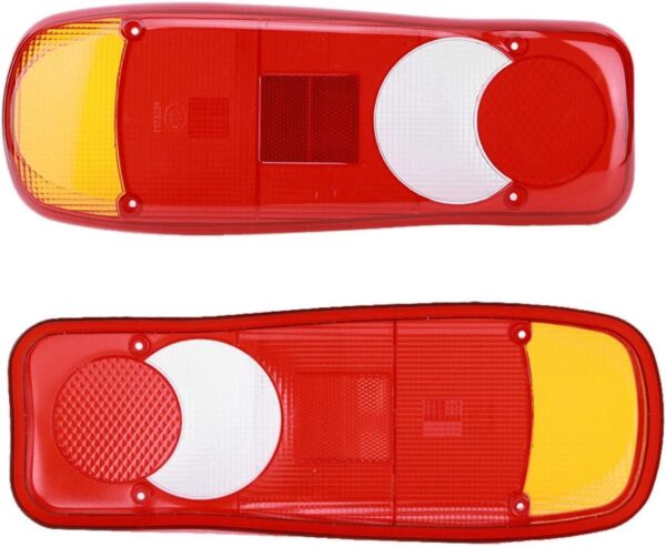 Yctze Cache Feu Remorque - Lorry Tail Light Lense For Lorry Trucks Trailer 1 Pcs Stop Reverse Rear Light Tail Lights Lamp Cover Shell Rear Light Cover Tail Light Cover Truck - Image 5