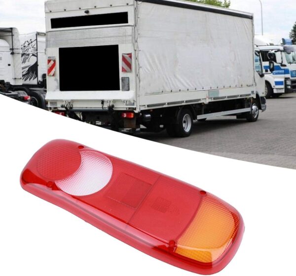 Yctze Cache Feu Remorque - Lorry Tail Light Lense For Lorry Trucks Trailer 1 Pcs Stop Reverse Rear Light Tail Lights Lamp Cover Shell Rear Light Cover Tail Light Cover Truck - Image 4