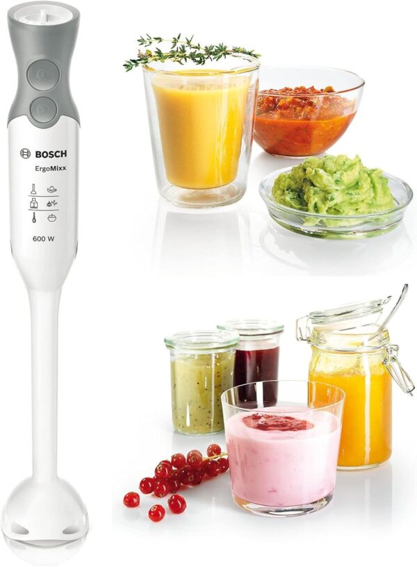 Bosch ErgoMixx MSM66020GB Hand Blender 600W - White - Image 8