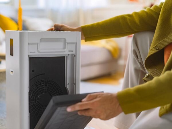 Kärcher Air Purifier AF 50, Flow Rate: 520 m³/h, Room Size: 50 m², Filtration Power: Removes 99.95% of Particles up to 0.3 μm Type Dust, Pollen & Allergens, Auto Mode & Night - Image 4