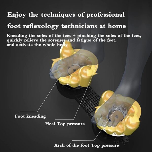 KANGKKAI Foot Massager, Shiatsu Foot Massager Machine with Heat, for Men Women, Electric Rolling Massage Improve Blood Circulation, Heated Foot Massager - Image 5