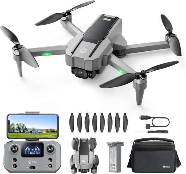 Holy Stone HS440G Drones for Adults with Camera 4K, Foldable GPS Drone with 23Mins Flight Time, Auto Return, Follow Me, Waypoints, 5G Transmission, Under 249g Easy for Beginners - Image 2