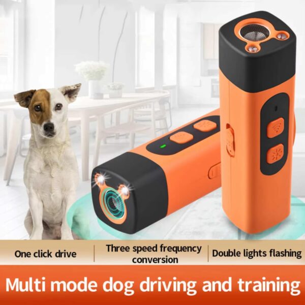 The BarkShield Pro - Bark Shield Anti Barking Device for Dogs, 2025 New Dog Bark Deterrent Device with HD Display and LED Flashlight, Stop Bad Behavior Without Yelling or Swatting (2PCS-Black) - Image 4