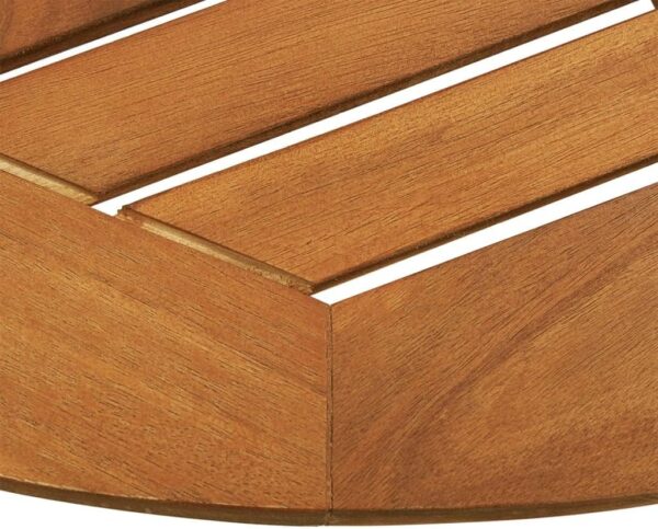 vidaXL Folding Garden Table Modern Outdoor Indoor Furniture Set Wooden Patio Terrance Backyard Dining Table Unit Solid Eucalyptus Wood - Image 8