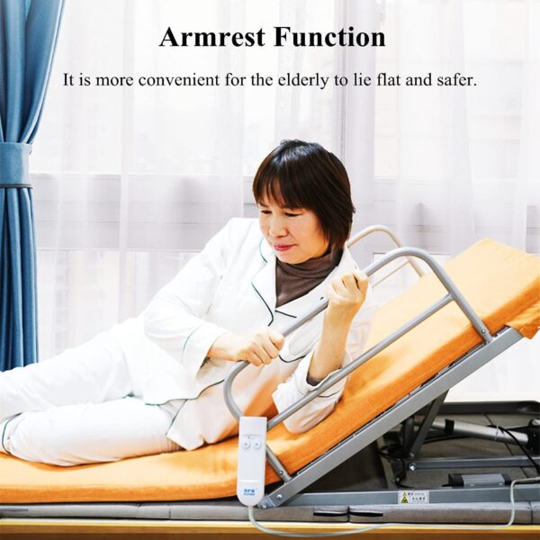 WTTTTW Electric Lifting Bed Backrest for Sitting Up in Bed, Multi-Angle Adjustable Bed Chair Tummy Tuck Pillow, Foldable Bed Backrest for Shoulder Back Support Rest - Image 6