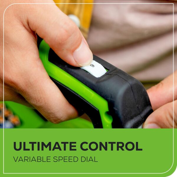 Greenworks 24252 G-Max 40V 150 Mph Variable Speed Cordless Blower, (2Ah) Battery And Charger Included - Image 7