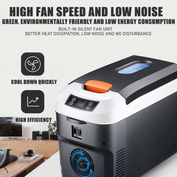 Travel Refrigerator for Car Large Capacity ， Vehicle Refrigerator Smart Touch Screen, Adjustable Hot and Cold ， Car Refrigerator Suitable for Car, Travel or Home Use - Image 6