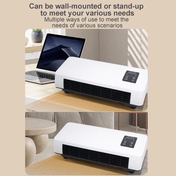 mivceklw Reversible Split Air Conditioner,Portable Ductless Air Conditioning Wall Unit | Compact for Bedroom Bathroom Living Room - Image 9