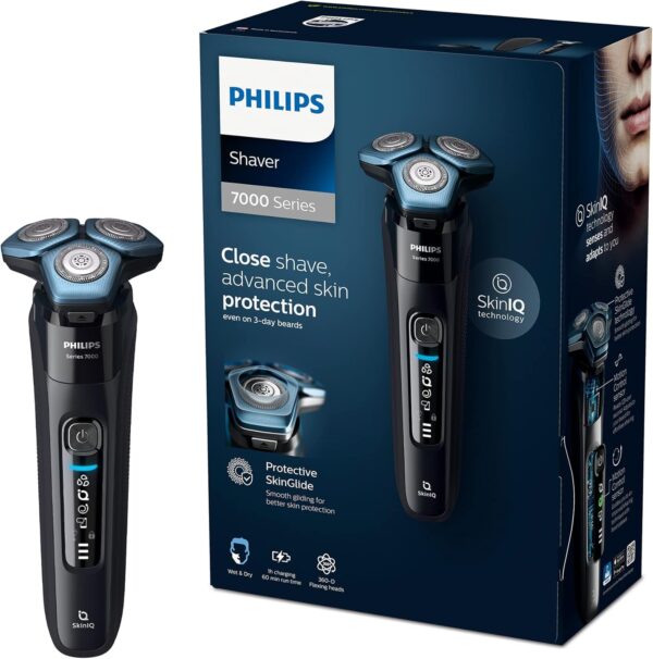 Philips Shaver Series 7000 Dry and Wet Electric Shaver Men (Model S7783/35) - Image 2