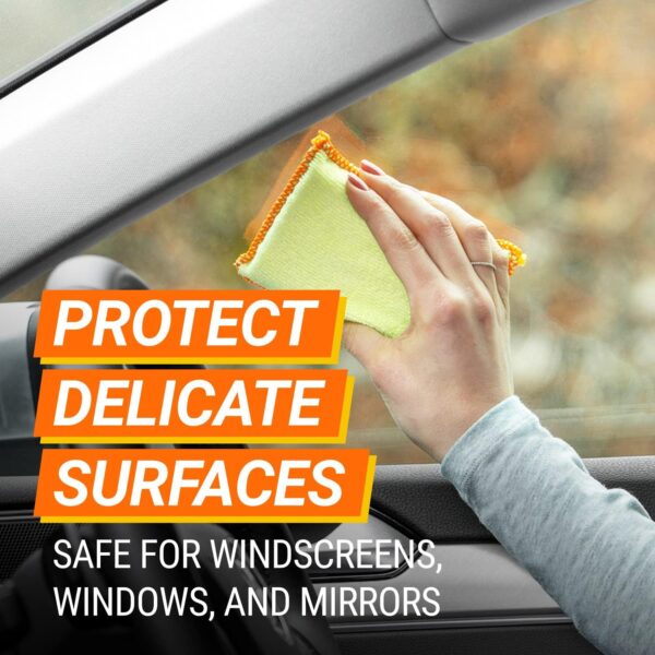 Armor All, Microfibre Car Demist Pad, Set of 2, Quick Demisting for Clear Vision, Gentle and Scratch-Free Cleaning, Designed for Windscreen, Windows and Mirrors, Ideal for Car & Motorcycle Detailing - Image 7