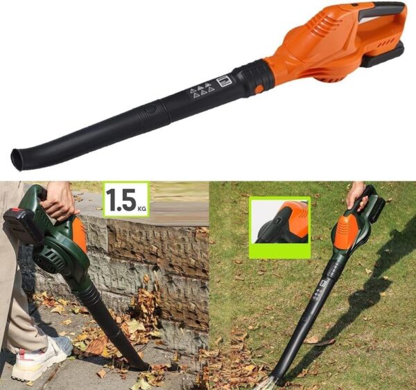 Strong Airflow Handheld Electric Leaf Blower for Garden Maintenance, Offering Easy Handling and For Wireless Convenience - Image 3