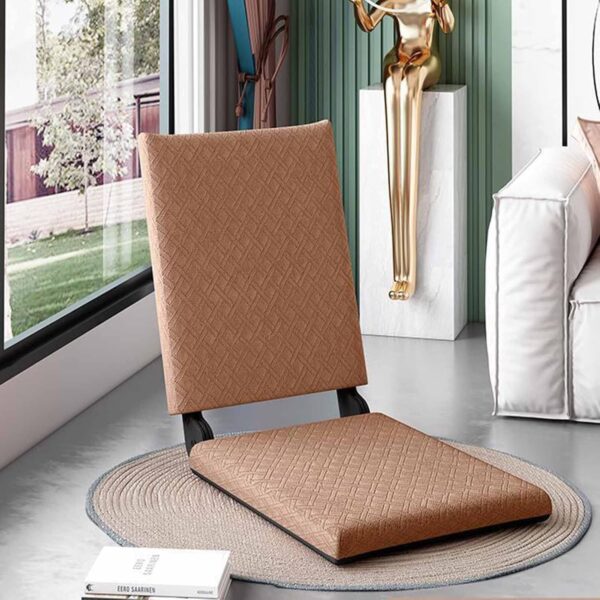 Portable Floor Chair with Backrest Multi Angle Adjustable Folding Seat for Games Meditation Classroom and Living Room - Image 2