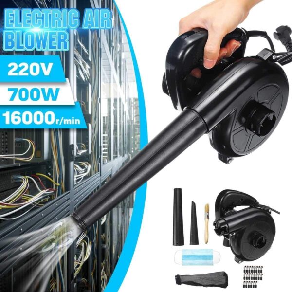 Cordless Leaf Blower,Leaf Blower 700W Electric Air Blower For Computer Home Garden Air Blower Vacuum Dust Collector Vacuum Cleaner 110~240V - Image 4