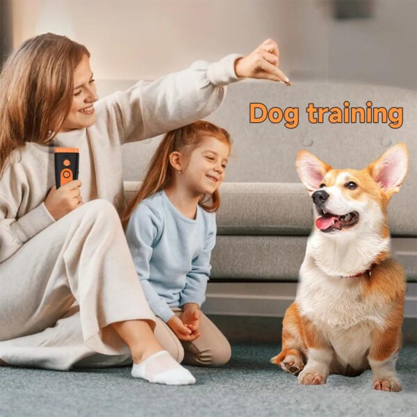 Dog Bark Deterrent Devices,Rechargeable Anti Barking Device for Dogs,With 3X Sonic Emitters Long Range Barkguard,Alternative to Painful Dog Training Collars and BarkCollars - Image 4