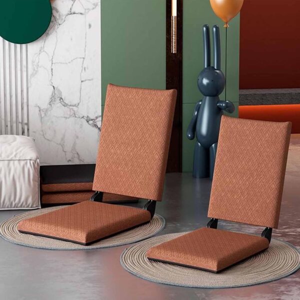 Portable Floor Chair with Backrest Multi Angle Adjustable Folding Seat for Games Meditation Classroom and Living Room - Image 5