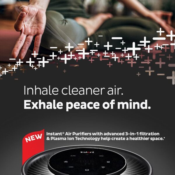 Instant 150-0011-01-UK AP300 Air Purifier Advanced 3-in-1 Filtration System, Sensor Control, Whisper-Quiet, Night/Auto/Eco Mode, Removes Viruses/Bacteria/Allergens, Large Rooms 36m², Black - Image 13